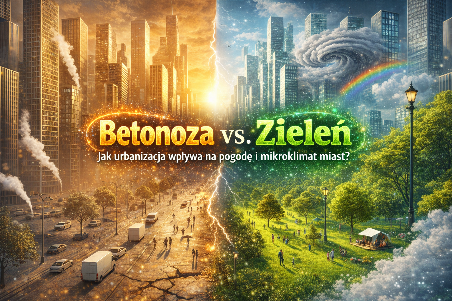 Betonoza vs. Zieleń: Jak urbanizacja wpływa na pogodę i mikroklimat miast?