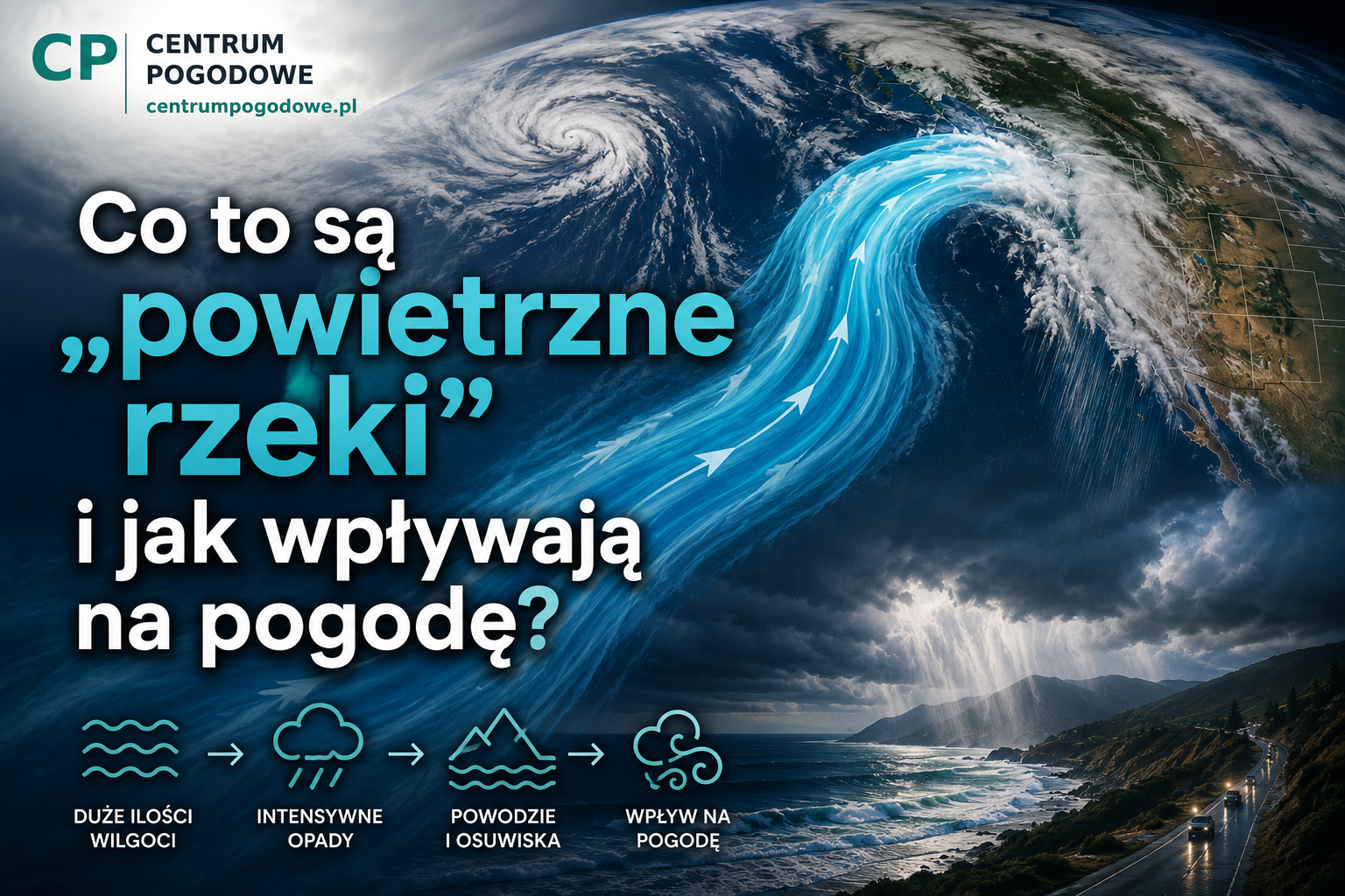 Co to są „powietrzne rzeki” i jak wpływają na pogodę?