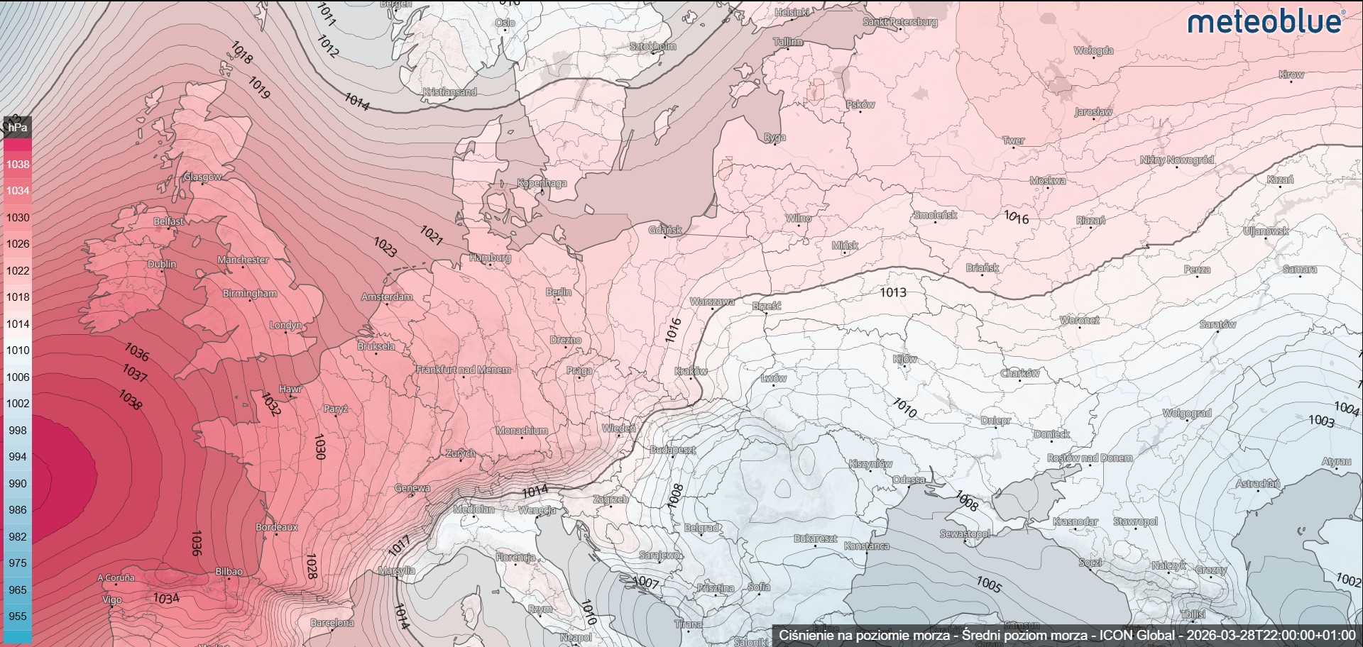 Cyrkulacja atmosferyczna nad Europą